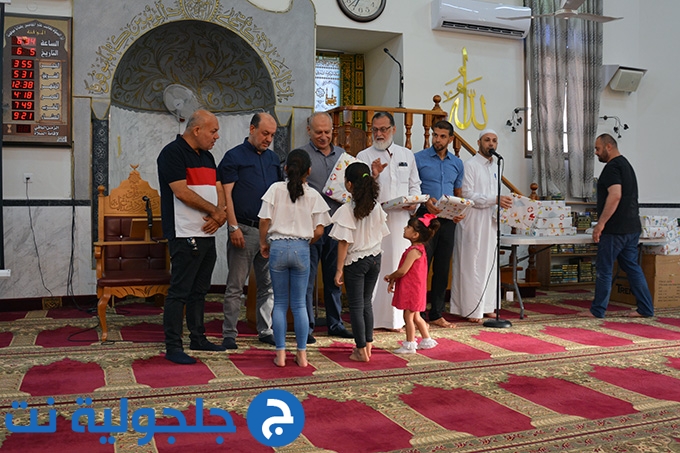 دار القرآن الكريم- جلجولية تكرم 65 طالب وطالبة شاركوا في المسابقة الرمضانية، ومسابقة الاسراء والمعراج